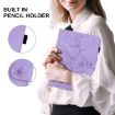 Redmi Pad 2/SE 11 2025 Purple Lily Embossed Leather Tablet Case - 7