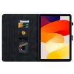 Redmi Pad 2/SE 11 2025 Lily Embossed Leather Case - Black - 4
