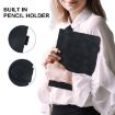 Redmi Pad 2/SE 11 2025 Lily Embossed Leather Case - Black - 7
