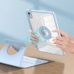 iPad Pro 13 2024 Acrylic Split Rotating Leather Case - Black - 9