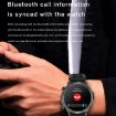 DK67 1.53" IP67 BT 5.0 Smart Watch: Fitness, Health Monitor, Black - 9