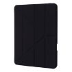 iPad Pro 13 2024 Black Acrylic Leather Tablet Case - Transparent - 2