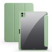iPad Pro 13 2024 Green Acrylic 3-Fold Smart Leather Case - 1