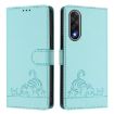 OnePlus Ace 5 Ultra Mint Green RFID Leather Case with Lanyard - 2