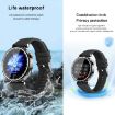 WS520 1.28" IP67 Sport Smart Watch, Bluetooth Call, Health Monitor Gold - 5
