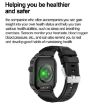 G40S 2.06" IP67 BT5.2 Sport Smart Watch - Health Monitor, Black - 9