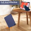 iPad Pro 13 2024 Smart Leather Case with Pen Slot - Royal Blue - 4