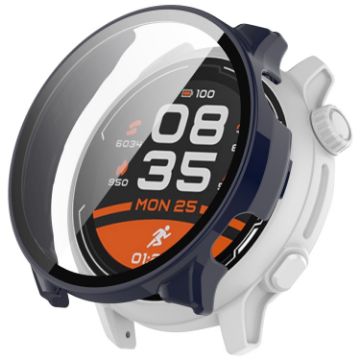 COROS Pace 2 PC + Tempered Film Watch Protective Case - Ink Blue - 1