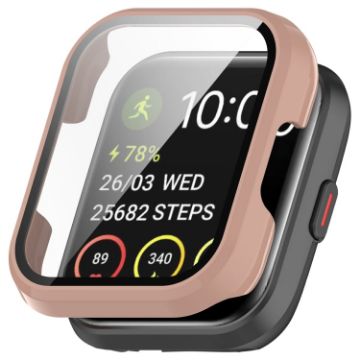 SKG V7/V7 Pro PC + Tempered Film Watch Protective Case - Pink - 1