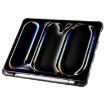 iPad Pro 13 2024 Black TPU Leather Smart Case with Pen Slot - 4
