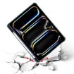 iPad Pro 13 2024 Dark Blue TPU Leather Case with Pen Slot - 6