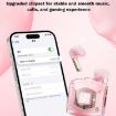 ROCK RAU0766 Beige Bubble Transparent TWS Bluetooth Earphone with Lanyard - 5