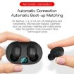 E6S LED Display TWS Wireless Bluetooth Earphone - Blue - 5