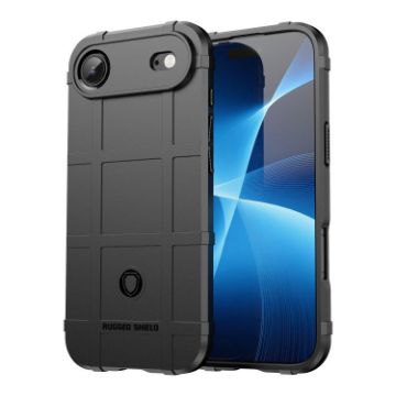 iPhone 17 Air Shockproof TPU Case - Full Coverage, Black - 1