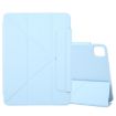 iPad Pro 13 2024 Y-Shape Magnetic Smart Case Blue Double-sided Clip - 1