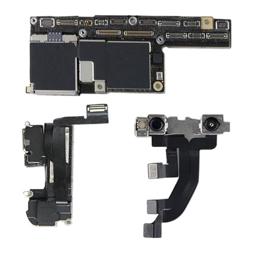 iPhone X 64GB Unlocked Mainboard Single SIM E-SIM US Face ID - 1