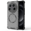 Xiaomi 14 Ultra Shockproof Phone Case with Honeycomb Magnetic Ring - Black - 1