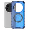 Xiaomi 14 Ultra Blue Shockproof Case with Honeycomb Magnetic Ring - 5