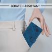 TCL 60 SE NxtPaper/605 Blue Embossed Leather Phone Case Skin Feel - 7