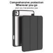 iPad Pro 13 2024 Mutural Pinyue Smart Leather Case - Black - 3