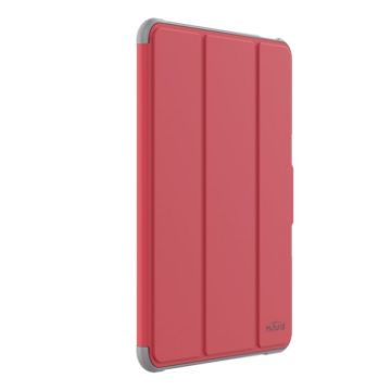 iPad Pro 13 2024 Red Leather Smart Case - Mutural PC Hybrid TPU - 1