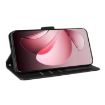 OPPO Reno13 5G Leather Phone Case, Global 3-Card Slots, Black - 6