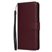 OPPO Reno13 5G Leather Phone Case, 3-Card Slots, Wine Red, Global - 2