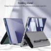 Samsung Galaxy Z Fold7 5G GKK Flip Leather Case with Pen Slot (Black) - 5