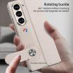 Samsung Galaxy Z Fold7 5G GKK Flip Leather Case - Silver - 6