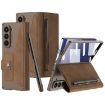 Samsung Galaxy Z Fold7 5G GKK Armor Flip Leather Case with Pen Slot - 1