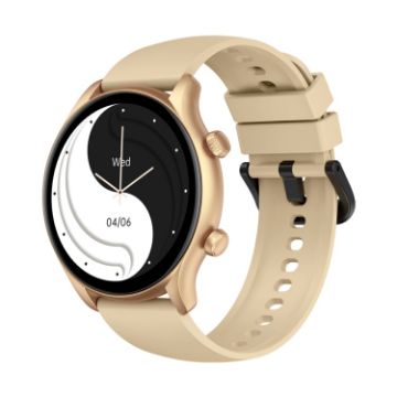 Zeblaze Btalk 3 Plus Smart Watch 1.39" Screen, Voice Calling, Gold - 1