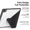 iPad Pro 13 2024 DUX DUCIS Magi Series Leather Case - Black - 3