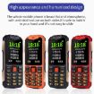 K1+ 4G Elder Rugged Phone, 2.6", 1500mAh, Dual SIM, SOS, EU Plug, Green - 3
