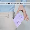 Vivo S30 Light Purple Embossed Leather Phone Case - Skin Feel Cover - 7