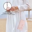 Xiaomi 14 Ultra 5G Pink Cat Rat Embossed RFID PU Case with Strap - 7