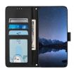 Xiaomi 14 Ultra 5G Black Cat Rat Embossed RFID PU Case with Strap - 3