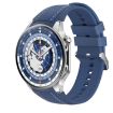 HD Watch X 1.43" IP68 BT5.3 Sport Smartwatch, Health Monitor, Blue Strap - 1