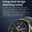 LEMFO HW52 Gold Smart Watch, 1.28" Dual Mode, Bluetooth Call, Health Monitor - 6