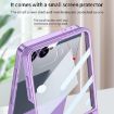 Samsung Galaxy Z Flip7 5G Pink Ultra-thin Wristband Holder Case GKK - 9