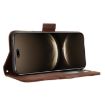Huawei nova 14 5G Brown Leather Phone Case with Card Slots - 7
