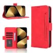 Huawei Pura 80 Pro/Pro+ 5G Red Leather Phone Case with Card Slots - 1