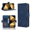 Huawei Pura 80 Ultra 5G Blue Leather Phone Case with Card Slots - 1