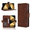 Huawei Pura 80 Ultra 5G Brown Leather Phone Case with Card Slots - 1