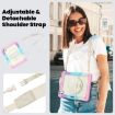 iPad Pro 13 2024 Camouflage Pink Silicone Hybrid Case with Strap - 7
