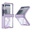 Samsung Galaxy Z Flip7 5G Purple GKK Airbag Hinge Full Coverage Case - 1