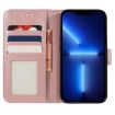 Xiaomi Poco F7 Ultra/Redmi K80 Pro Rose Gold Lace Flip Leather Case - 4