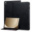 Samsung Galaxy Tab A8 10.5 Leather Smart Case, Cat Buckle, Black - 1