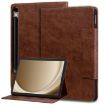 Samsung Galaxy Tab S9+/S8+/S7+ Cat Buckle Leather Case (Brown) - 1