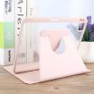 iPad Pro 13 2024 GEBEI Pink Acrylic TPU Rotating Leather Case with Pen Slot - 6