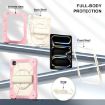 iPad Pro 13 2024 Rose Gold Beige Silicone Hybrid Tablet Case - 4
